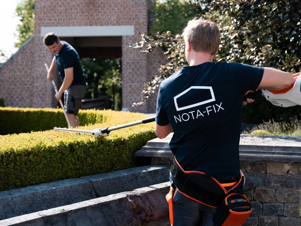 NOTA-FIX property preparation service - woning verkoopklaar maken België snel inboedel opruimen