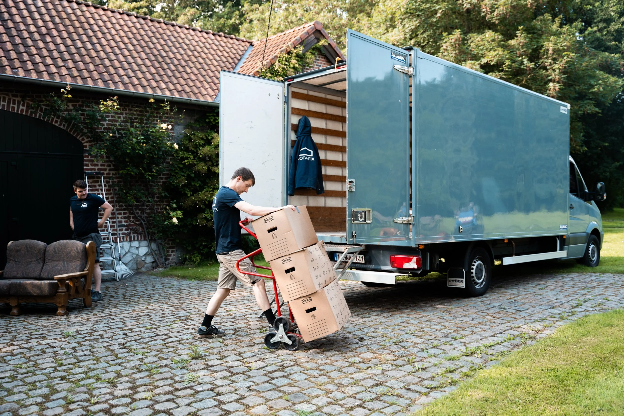 Professionele inboedel opruiming service - NOTA-FIX ontruiming België