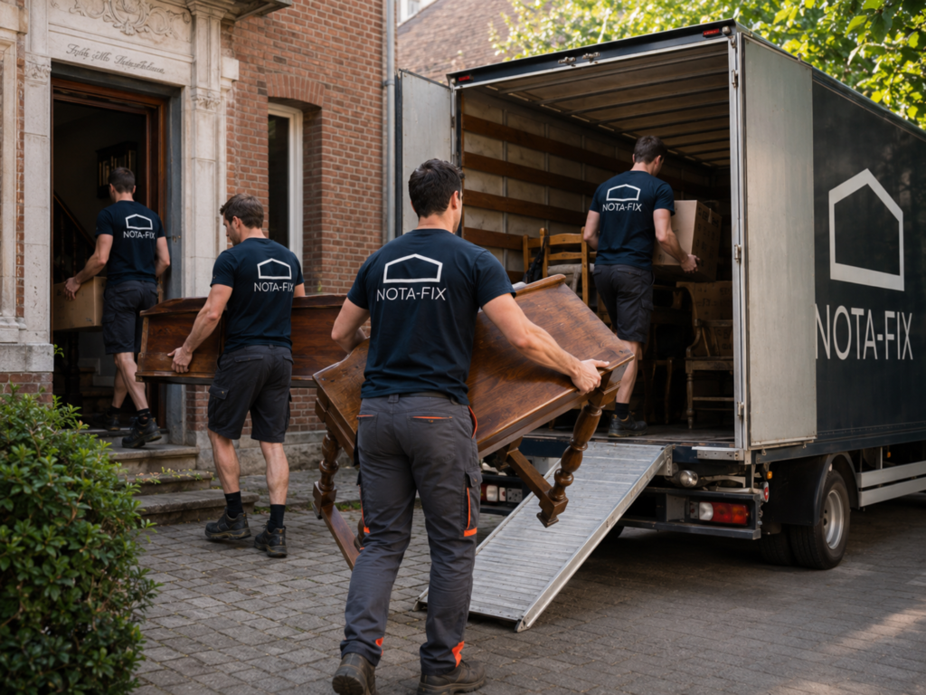 vERHUIWAGEN MET VERHUISLIFT IN SINT_TRUIDEN