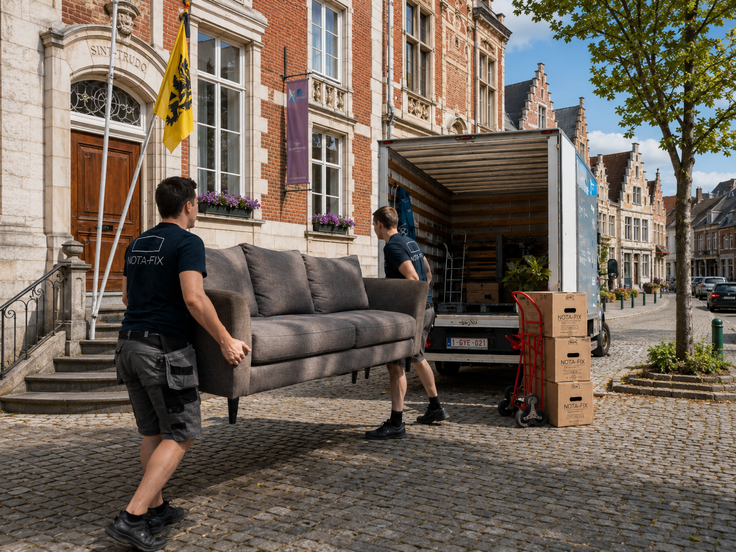 inboedel leegmaken sint-truiden markt heren huis huis leegmaken