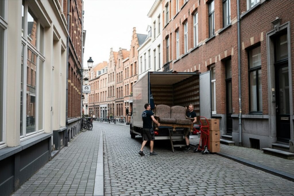 Professionele verhuizingen Leuven - Nota-Fix